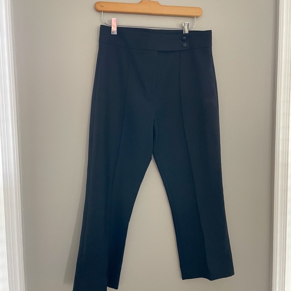 Veronica Beard Front Seam Ankle Pants - Picture 2 of 5